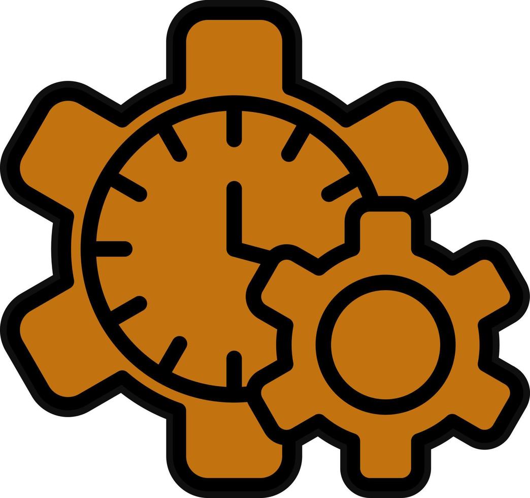 Time Management Vector Icon Design