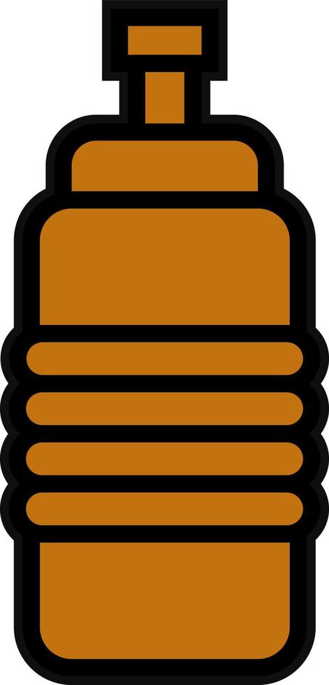 Water Jar Vector Icon Design