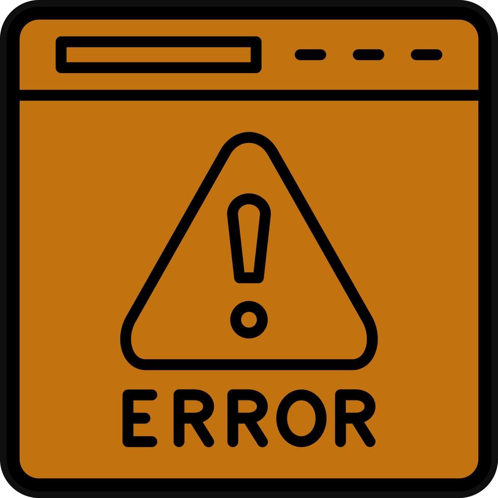 Error Vector Icon Design