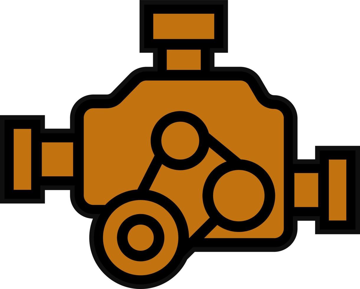 Engine Vector Icon Design
