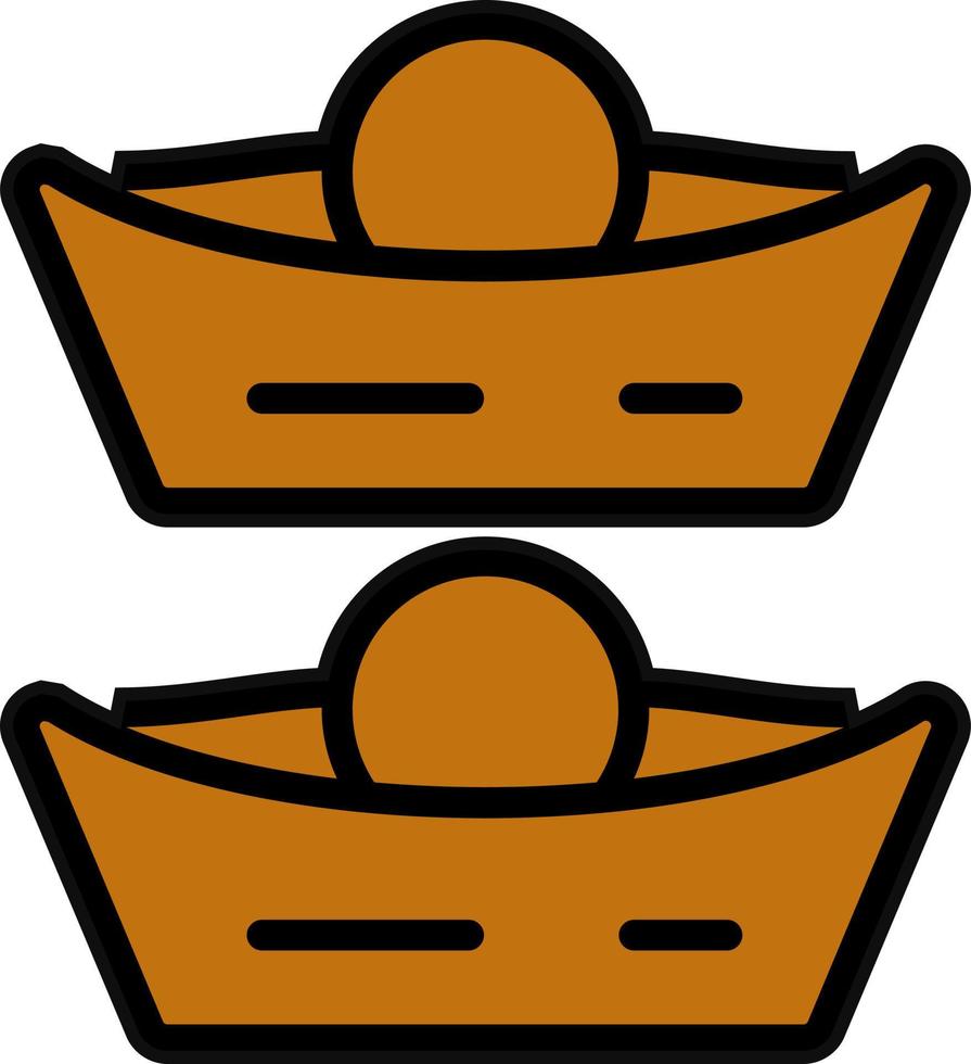 Ingots Vector Icon Design
