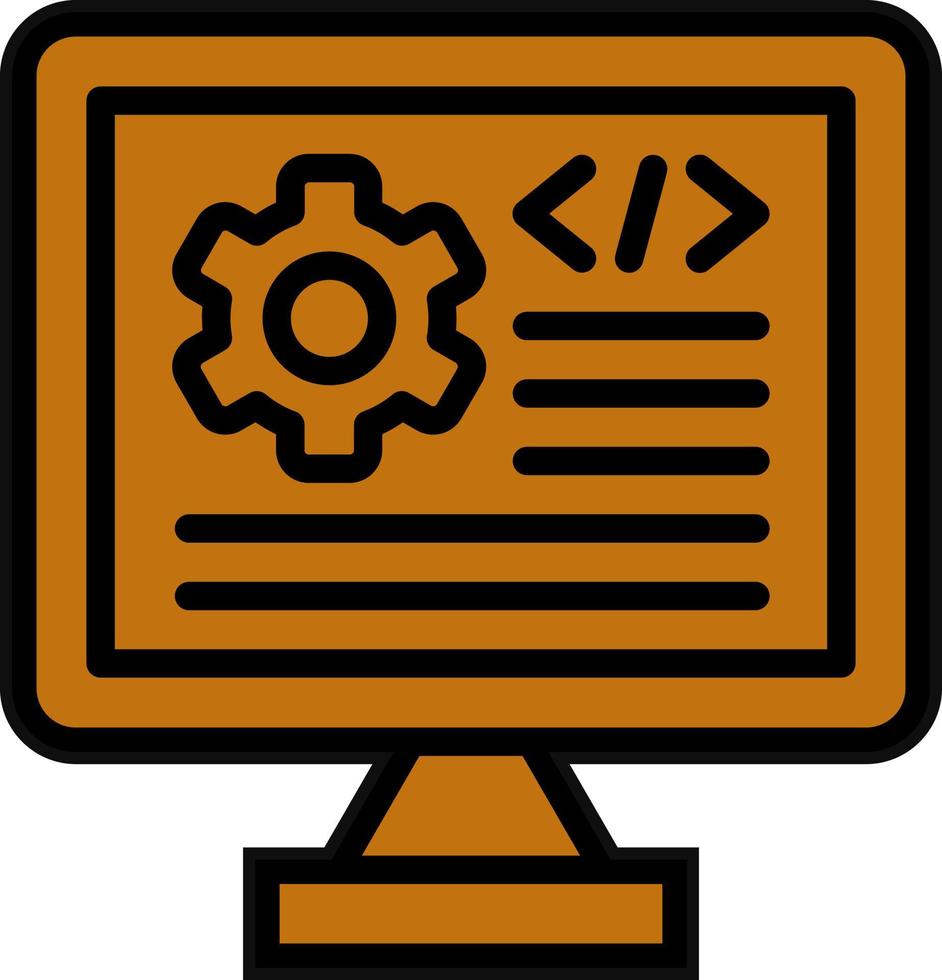 Development Vector Icon Design