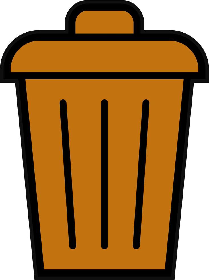 Trash Vector Icon Design