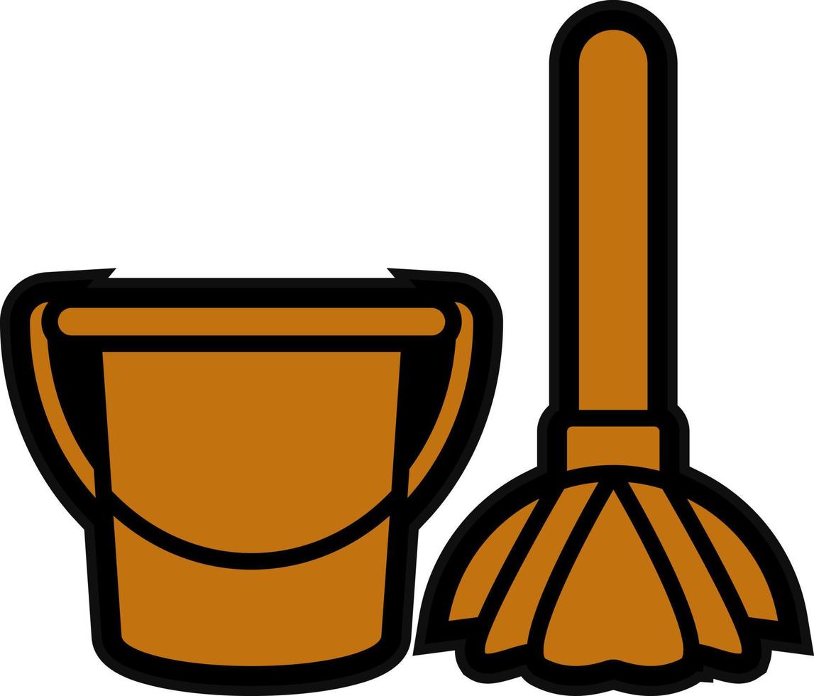 Mop Vector Icon Design