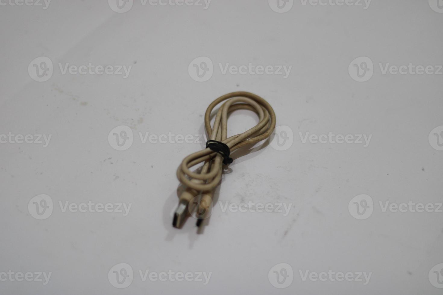 Photo of worn out data cable