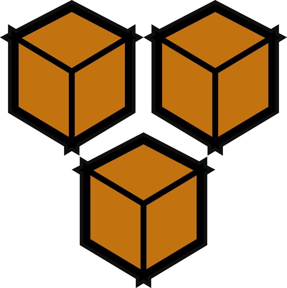 Cube Vector Icon Design