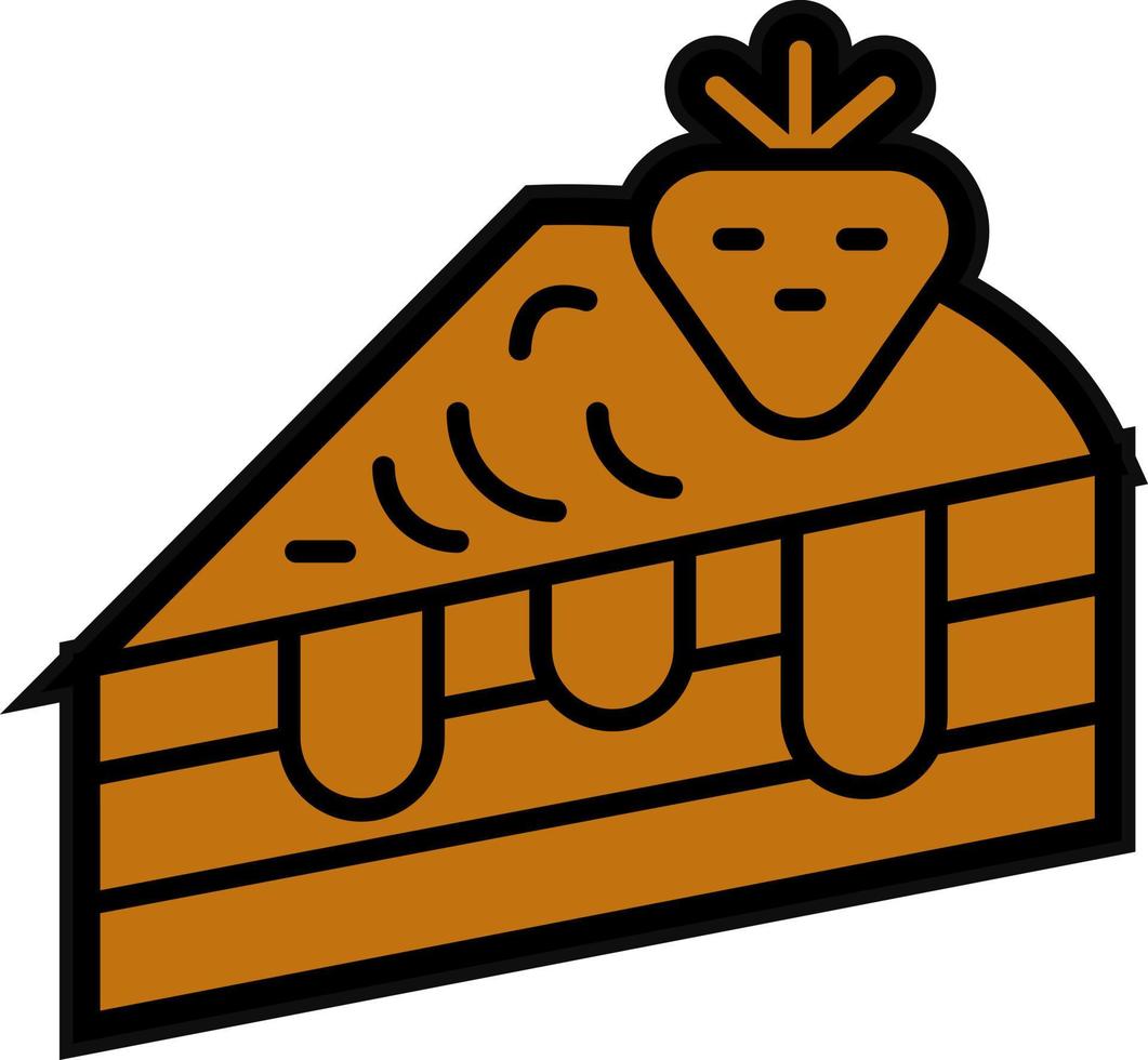 Pastry Vector Icon Design