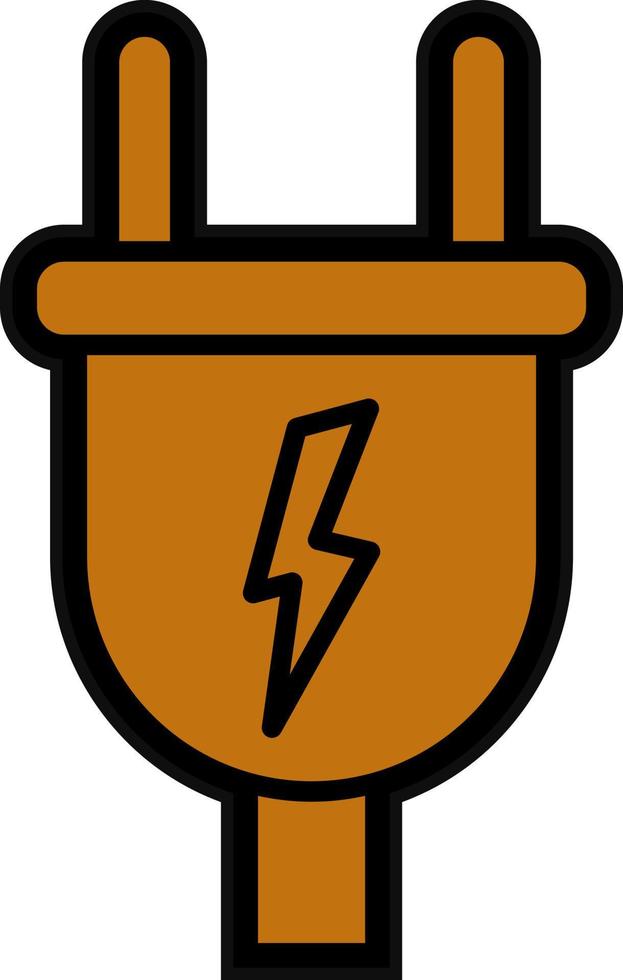Power Plug Vector Icon Design