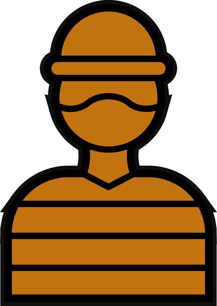 Thief Vector Icon Design