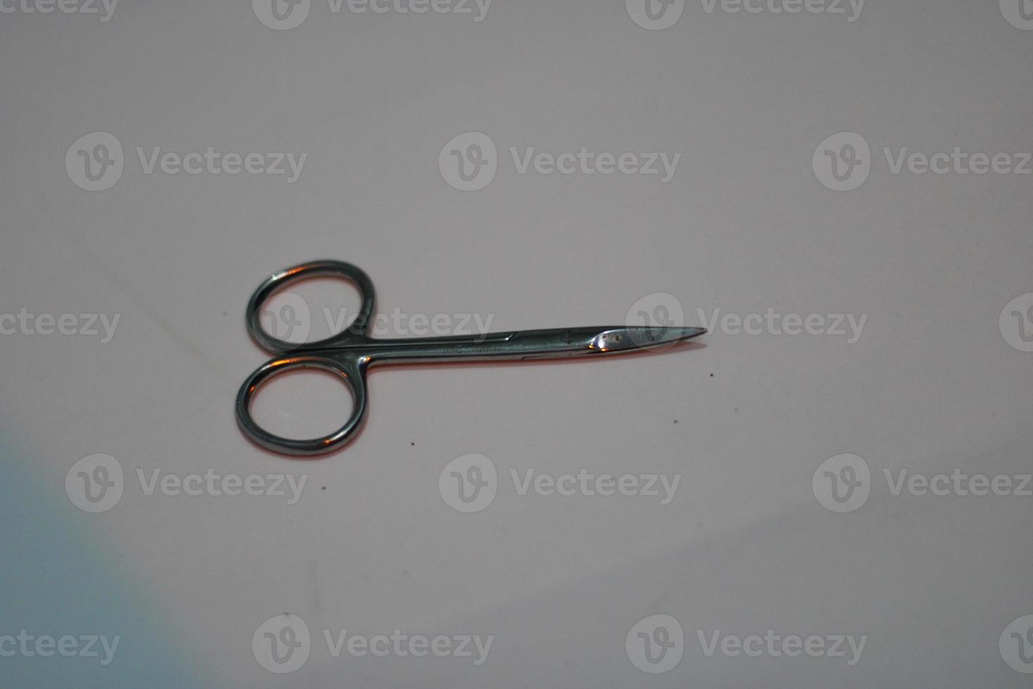 photo of silver stainless steel scissors