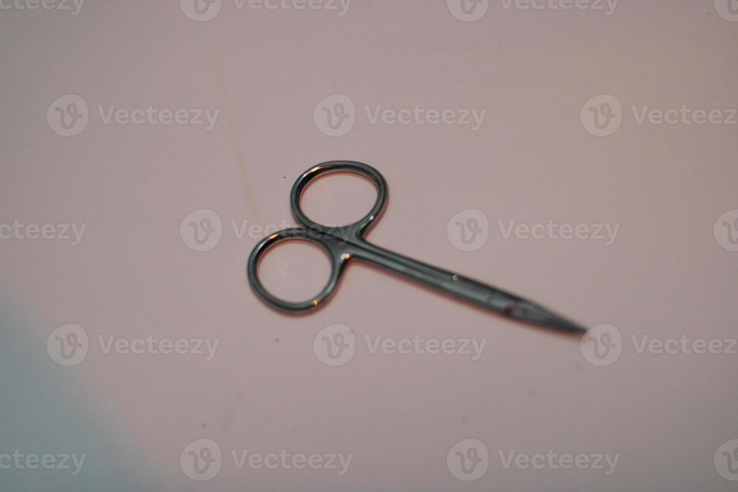 photo of silver stainless steel scissors