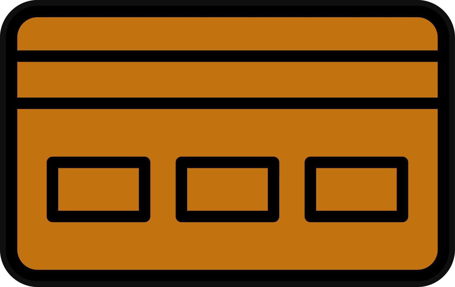 Credit Card Vector Icon Design