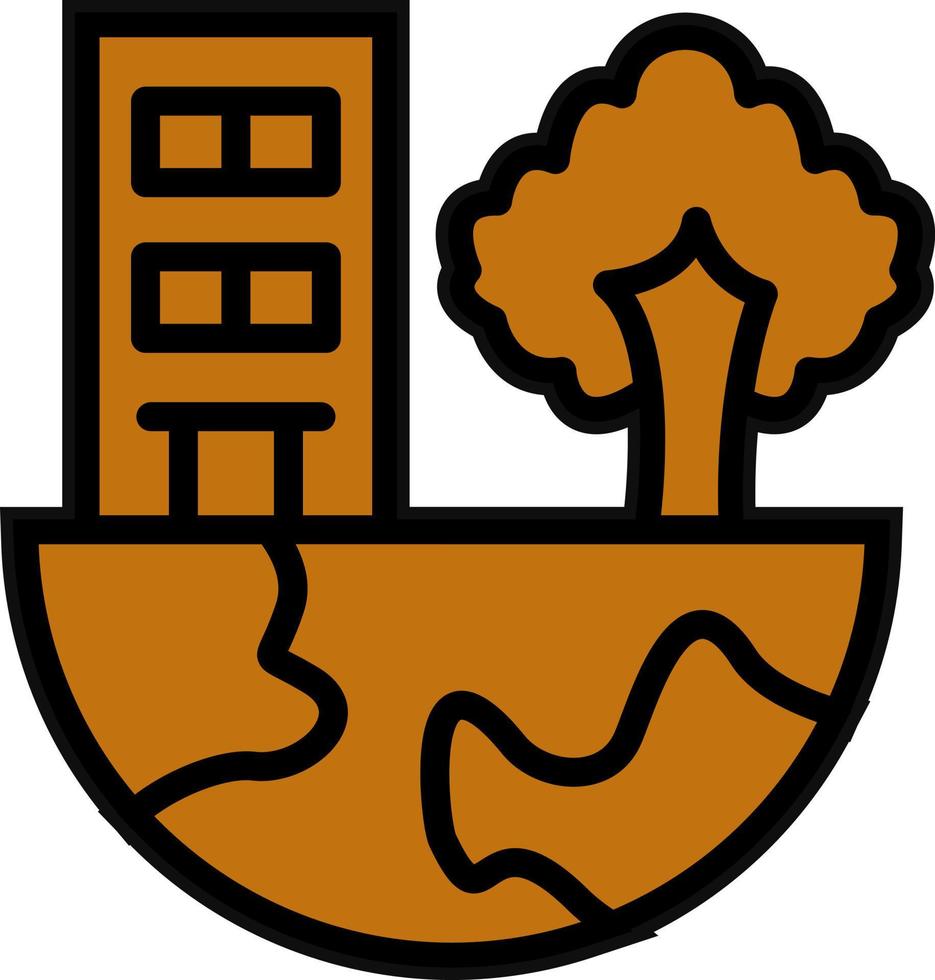 Biosphere Vector Icon Design