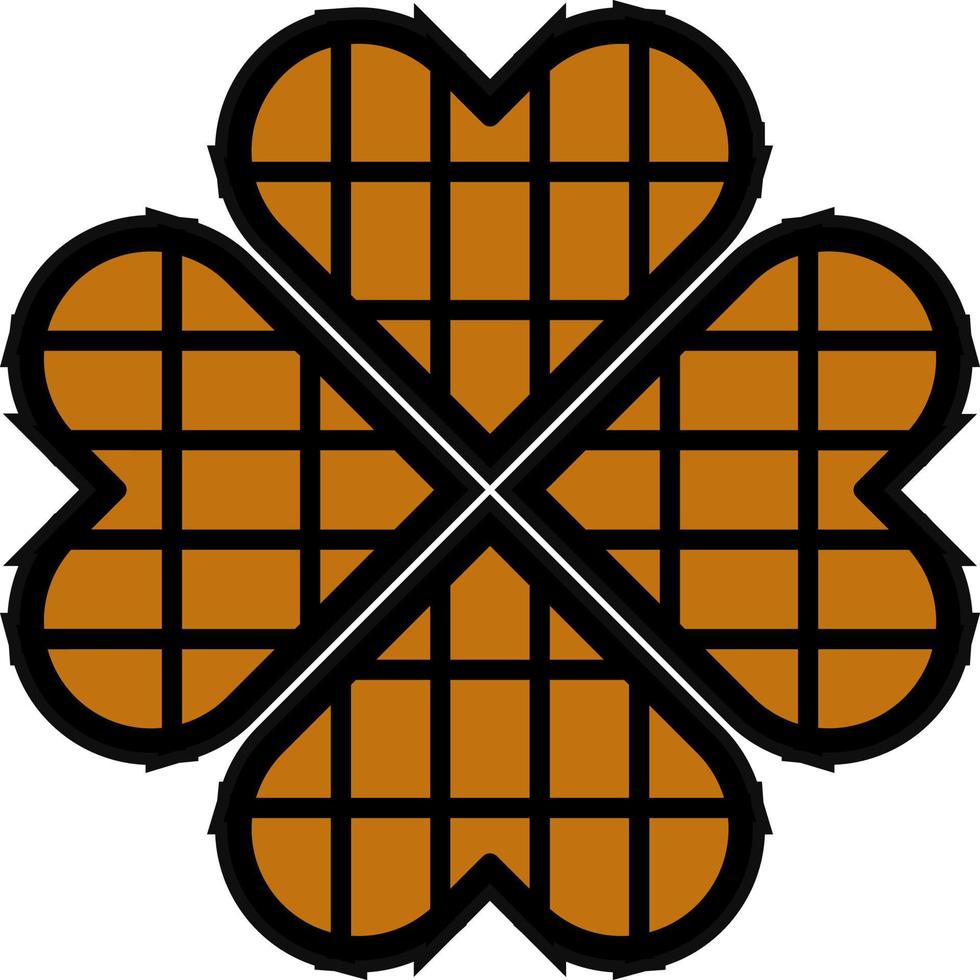 Waffle Vector Icon Design