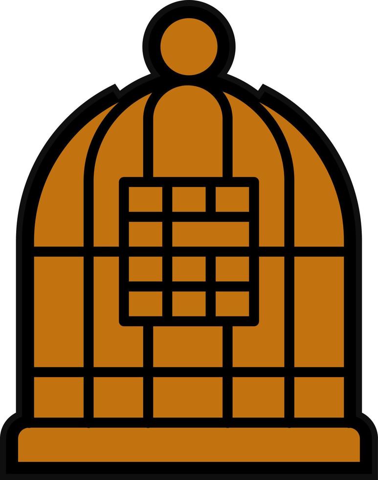 Birdcage Vector Icon Design