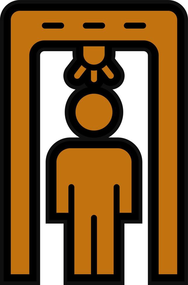 Metal Detector Vector Icon Design