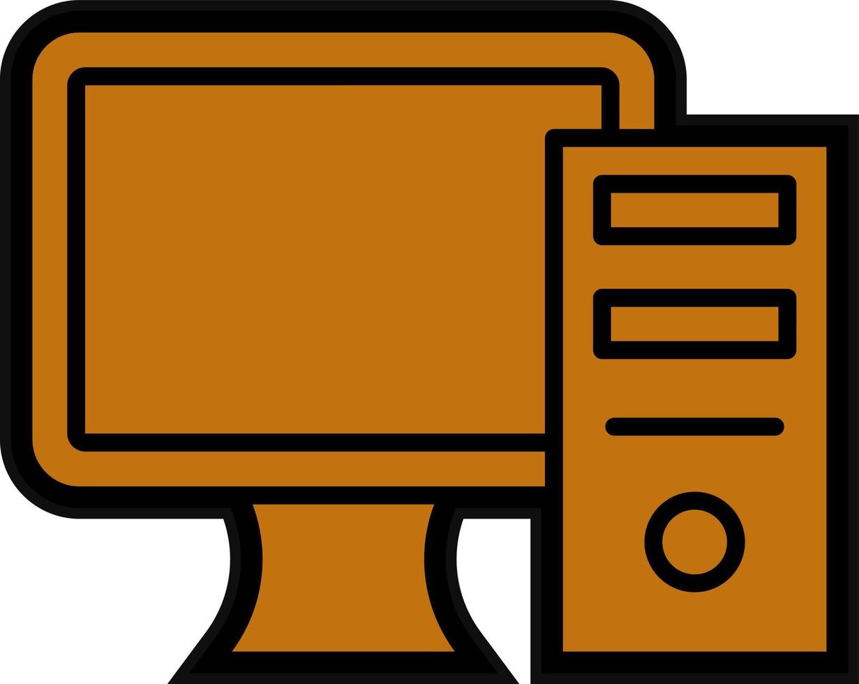 Pc Vector Icon Design