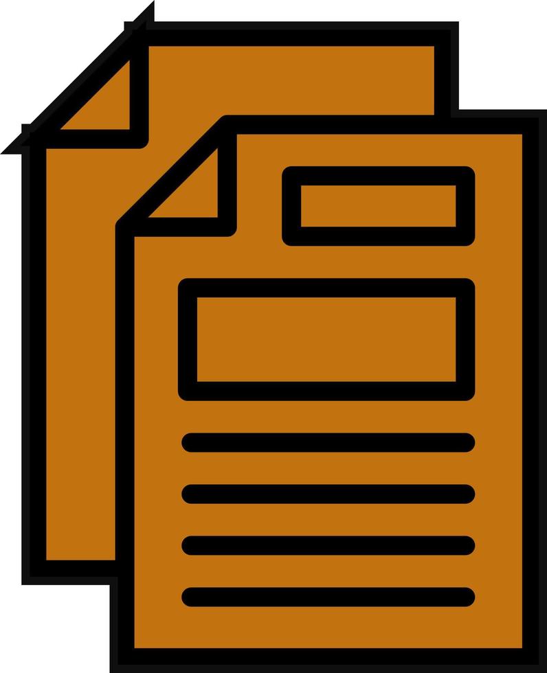 Files Vector Icon Design
