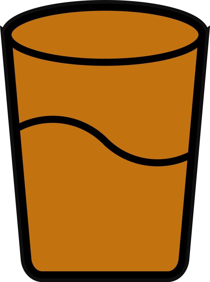 agua vaso vector icono diseño