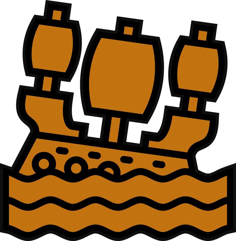 Shipwreck Vector Icon Design 22928362 Vector Art at Vecteezy