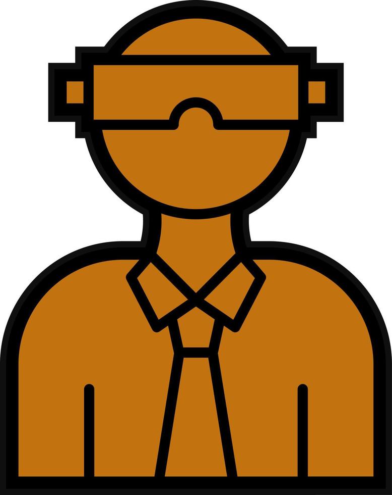 Virtual Reality Vector Icon Design