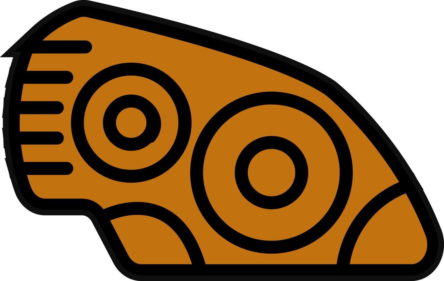 Headlight Vector Icon Design