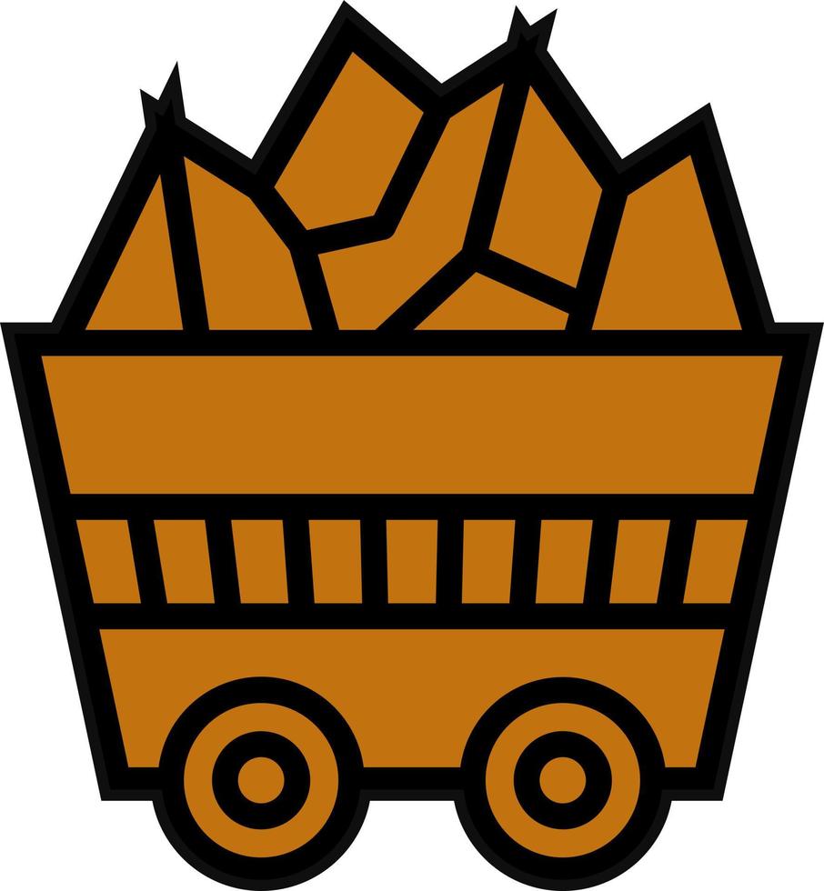 Coal Vector Icon Design