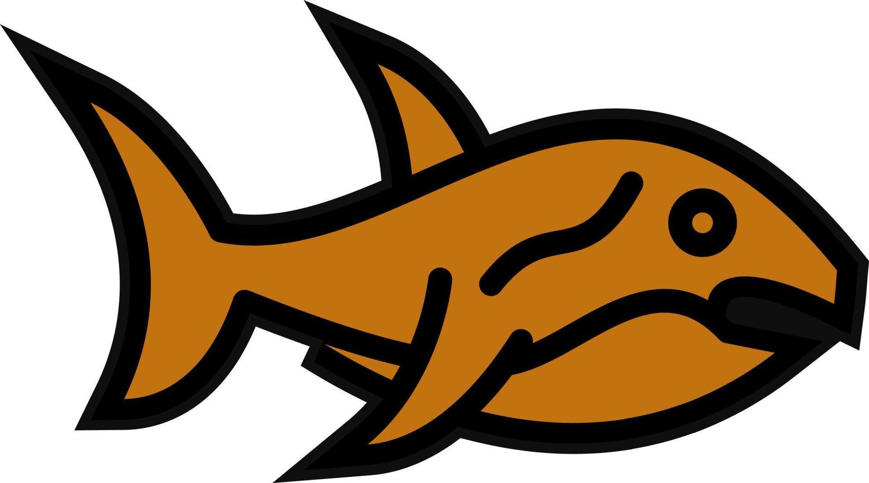 Shark Vector Icon Design