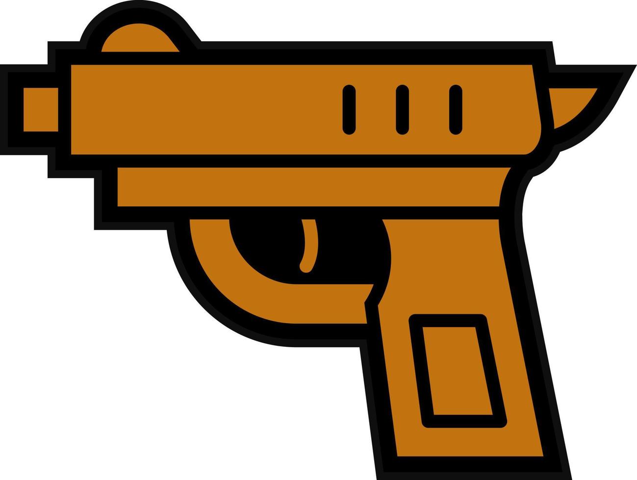 Gun Vector Icon Design