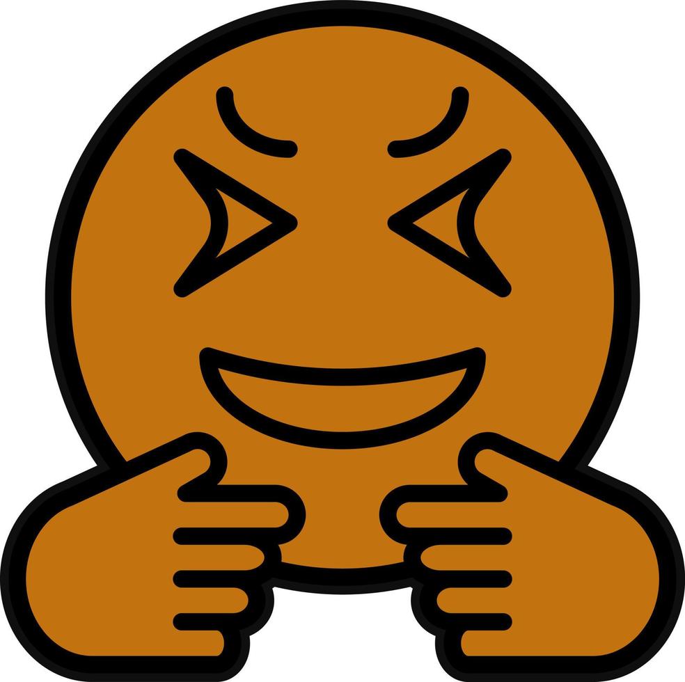 Hug Vector Icon Design
