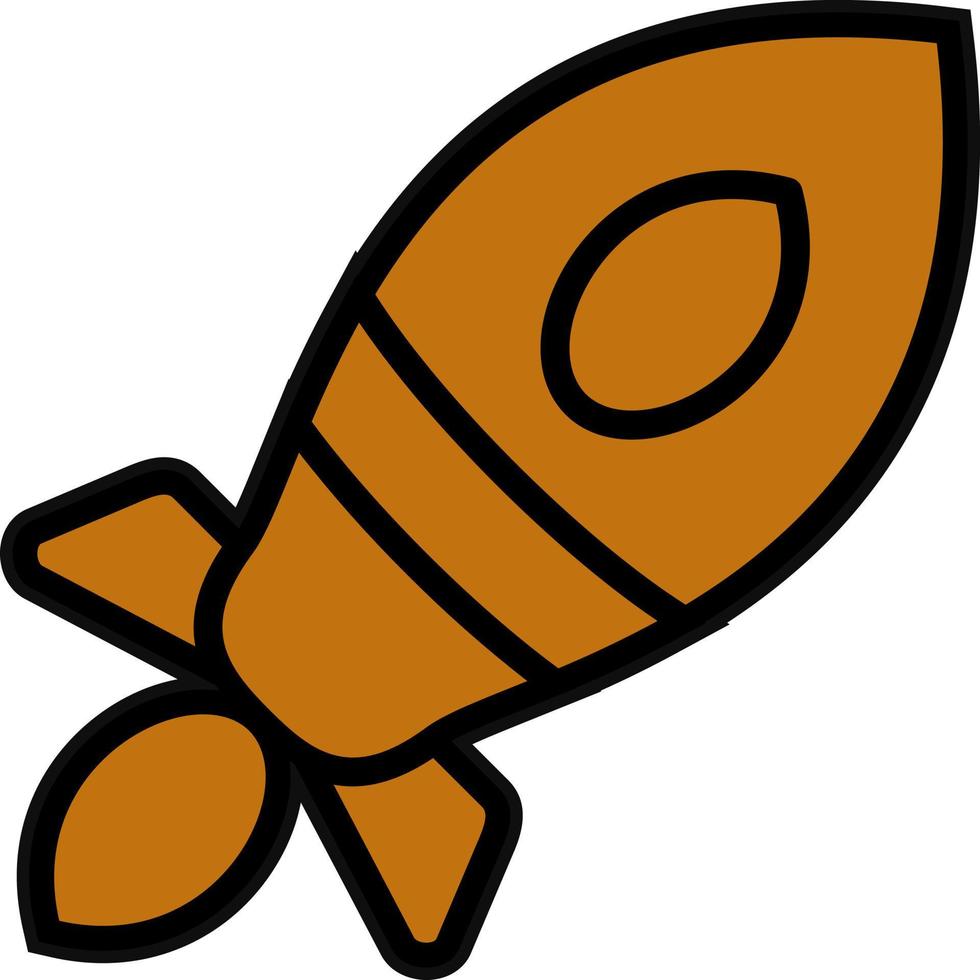Rocket Vector Icon Design