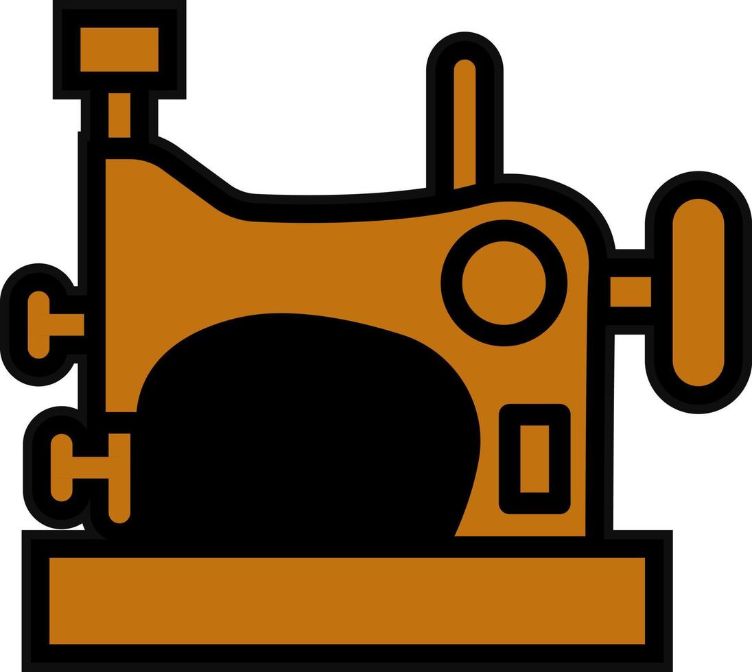 Sewing Machine Vector Icon Design