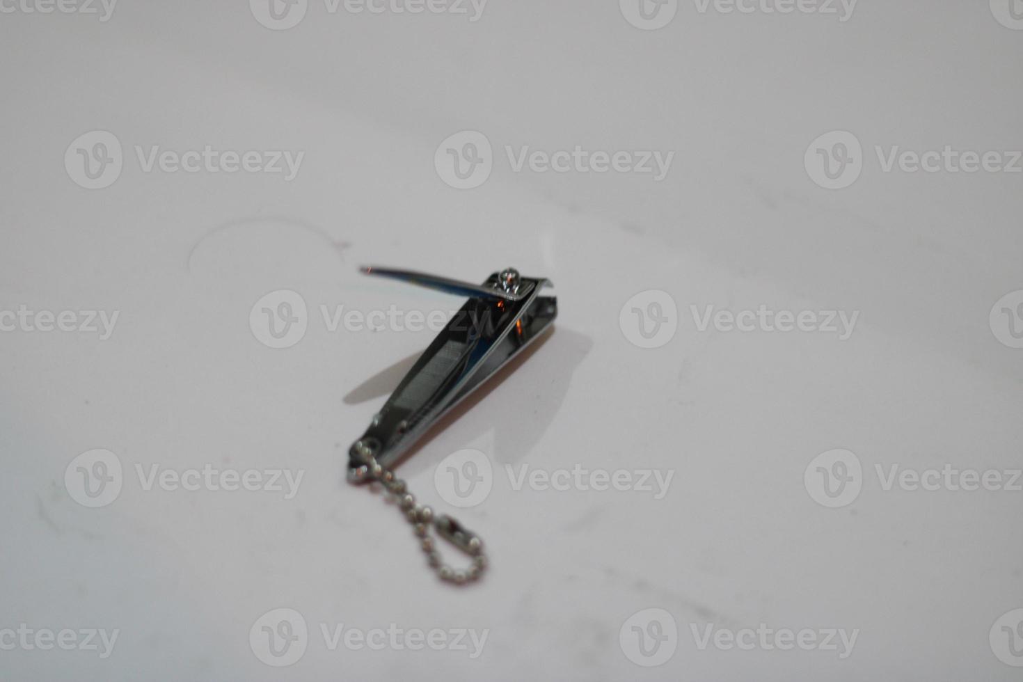 silver stainless nail clipper photo