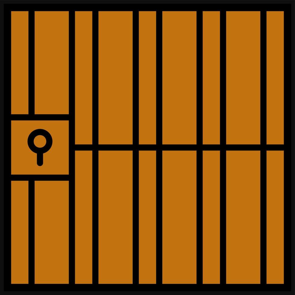 Jail Vector Icon Design