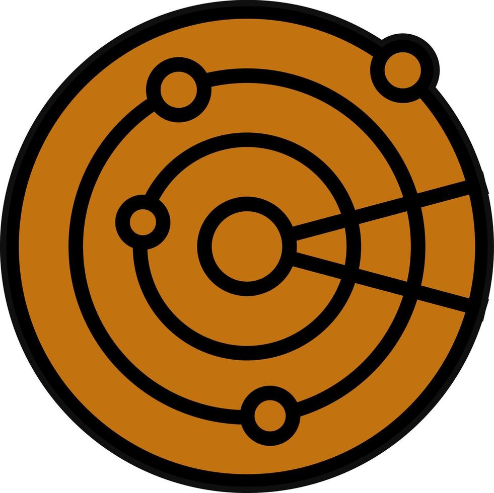 Radar Vector Icon Design