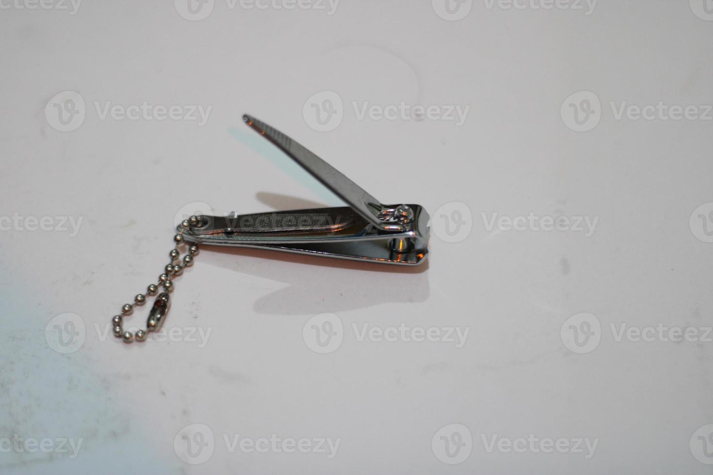 silver stainless nail clipper photo