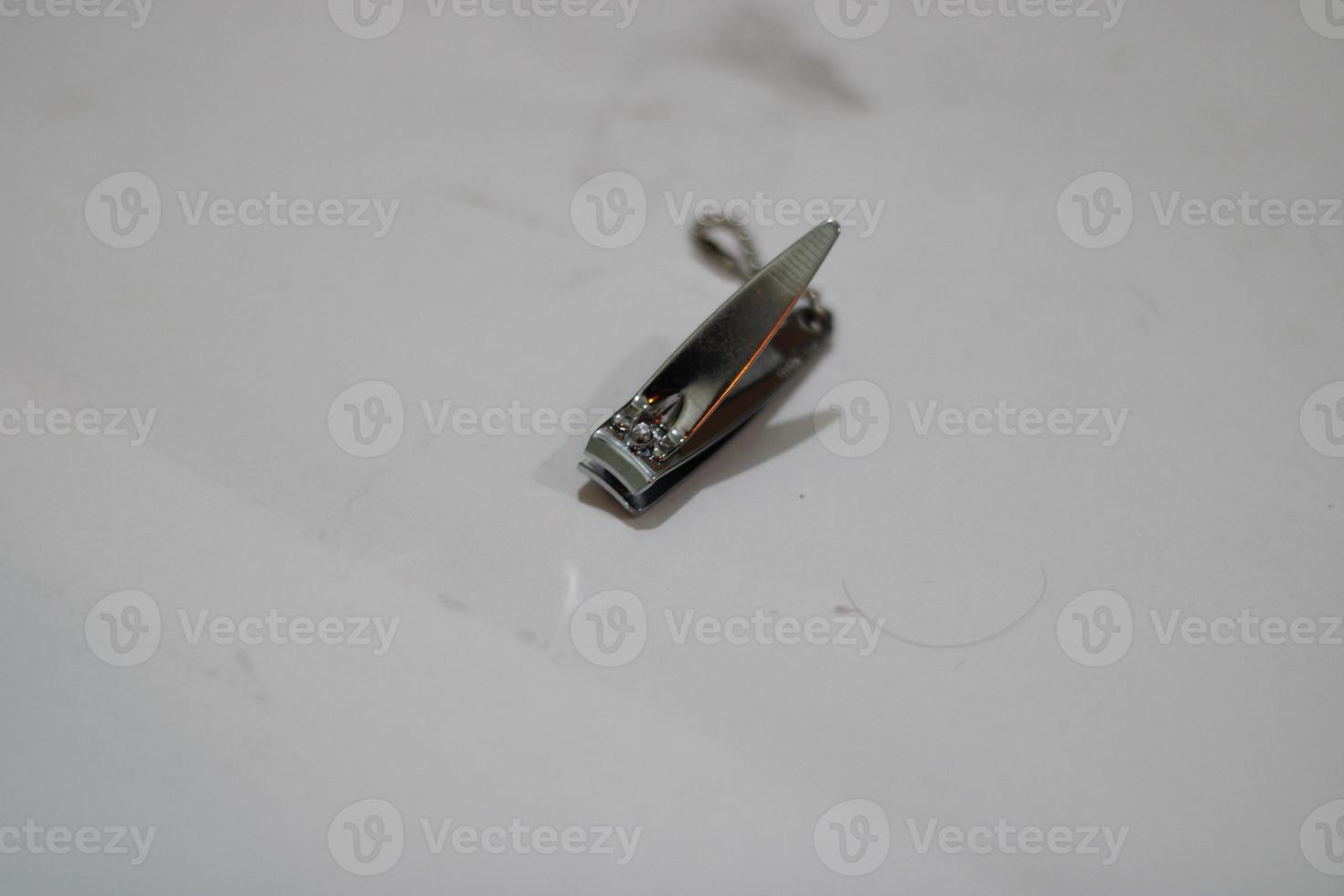 silver stainless nail clipper photo