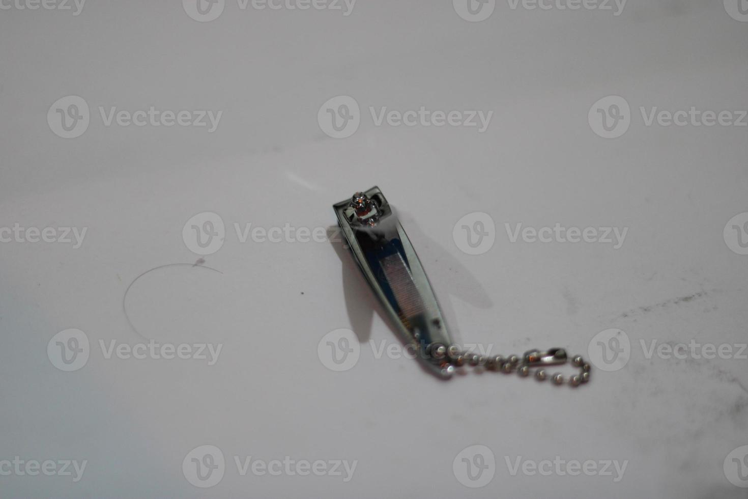 silver stainless nail clipper photo