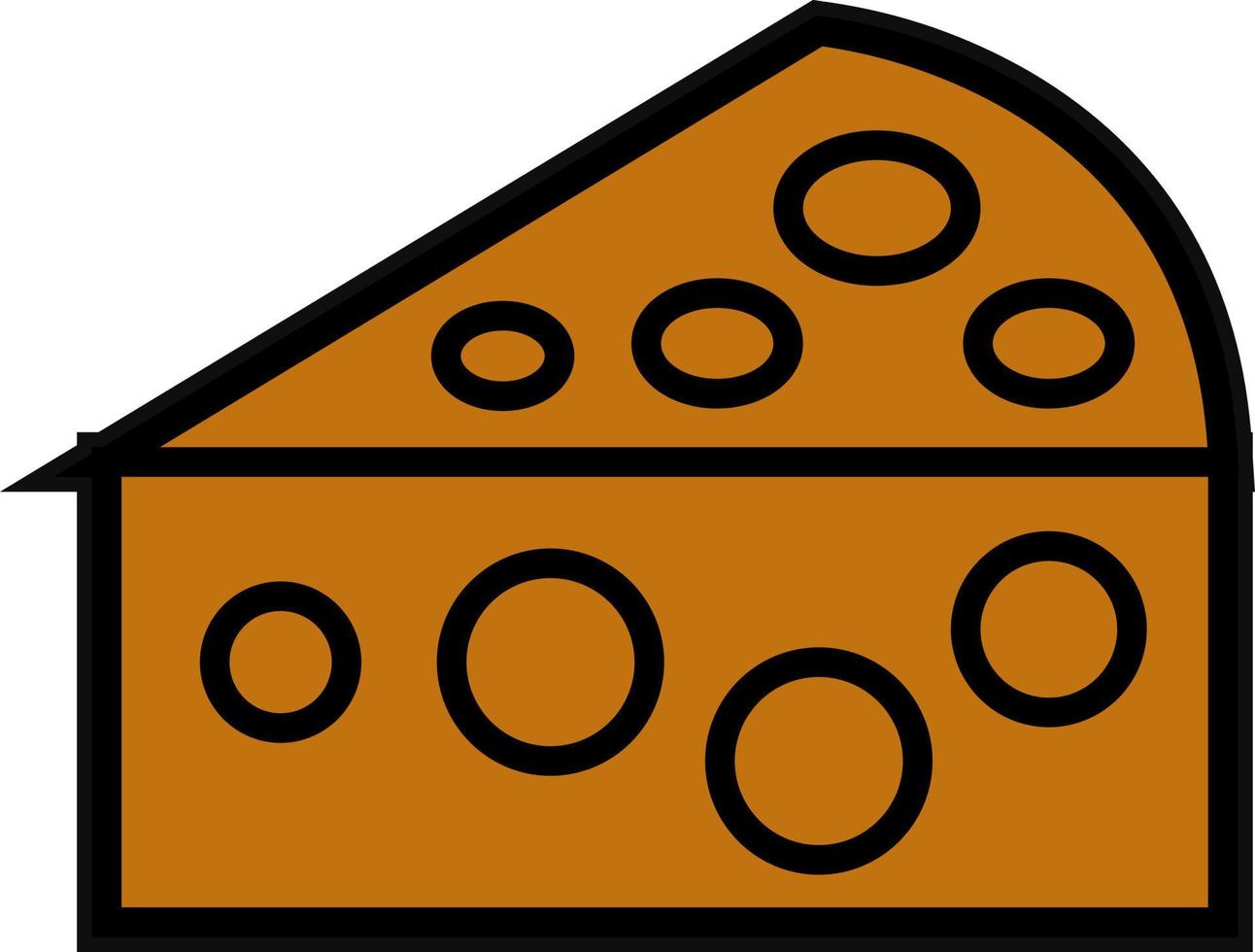 Cheese Vector Icon Design