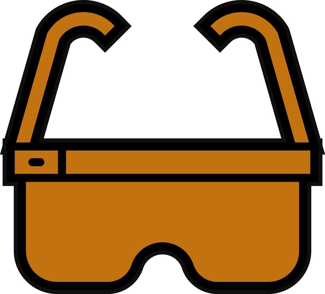 Smart Glasses Vector Icon Design