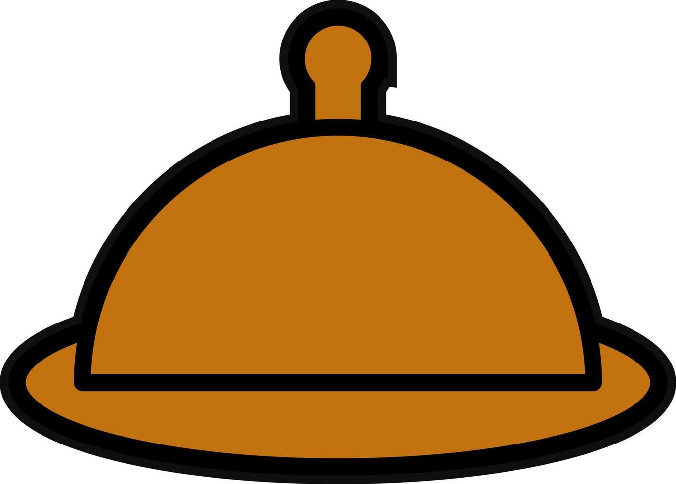Platter Vector Icon Design