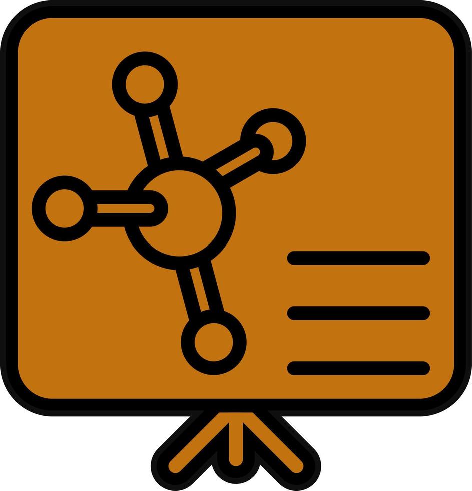 Chemistry Lecture Vector Icon Design