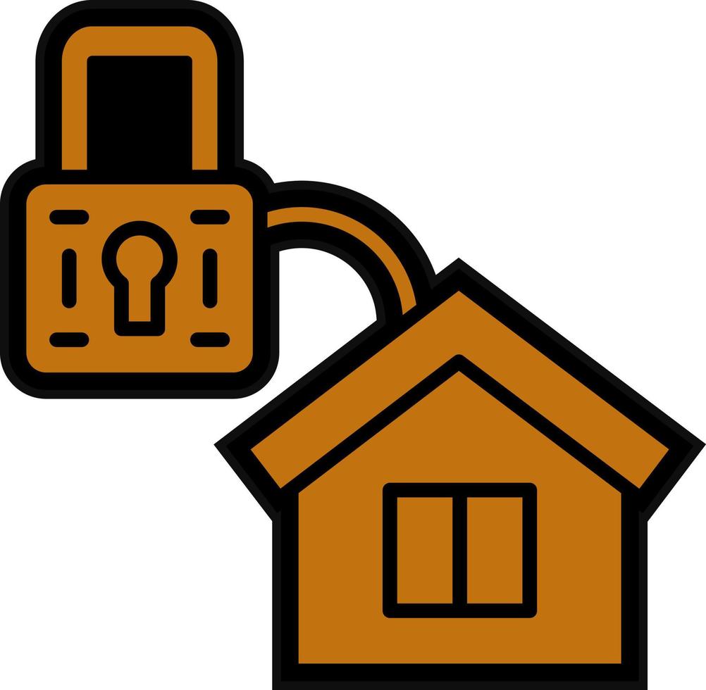 Property Lock Vector Icon Design