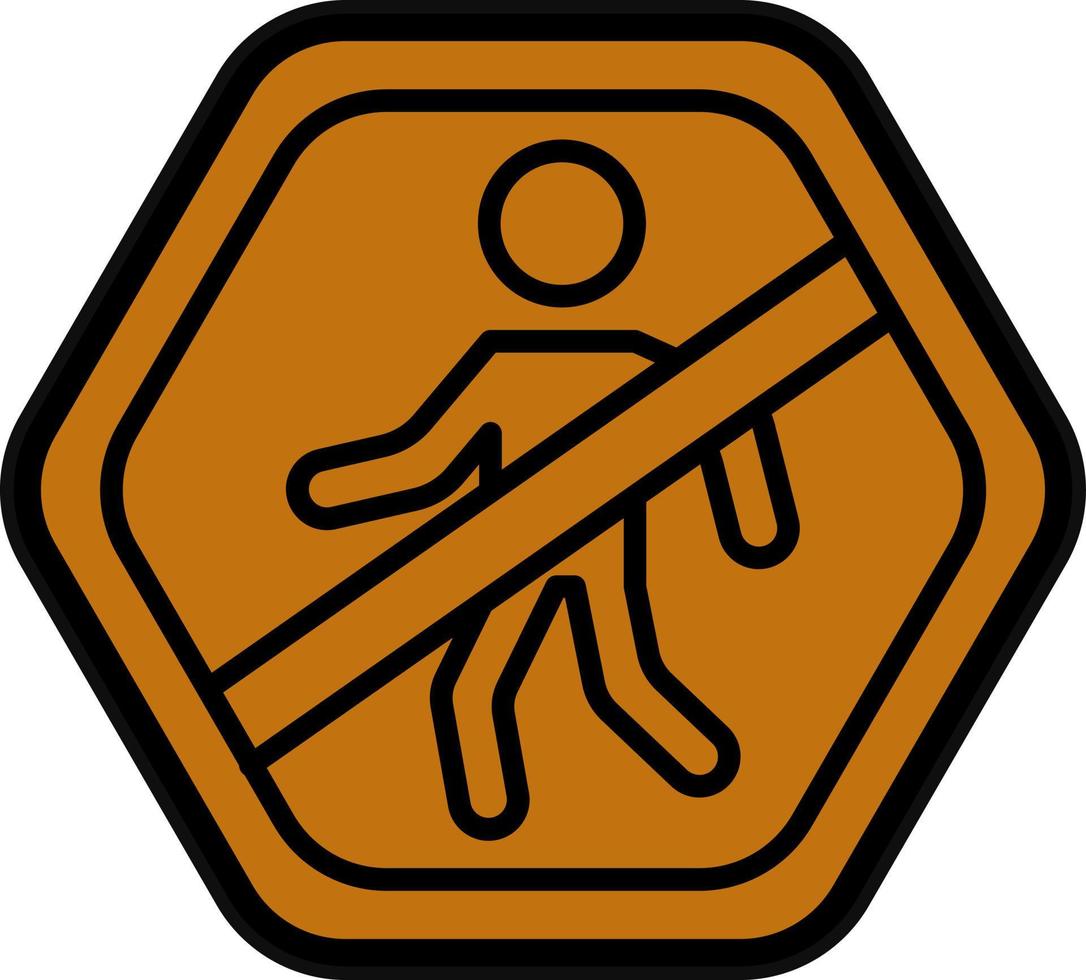 No Entry Vector Icon Design