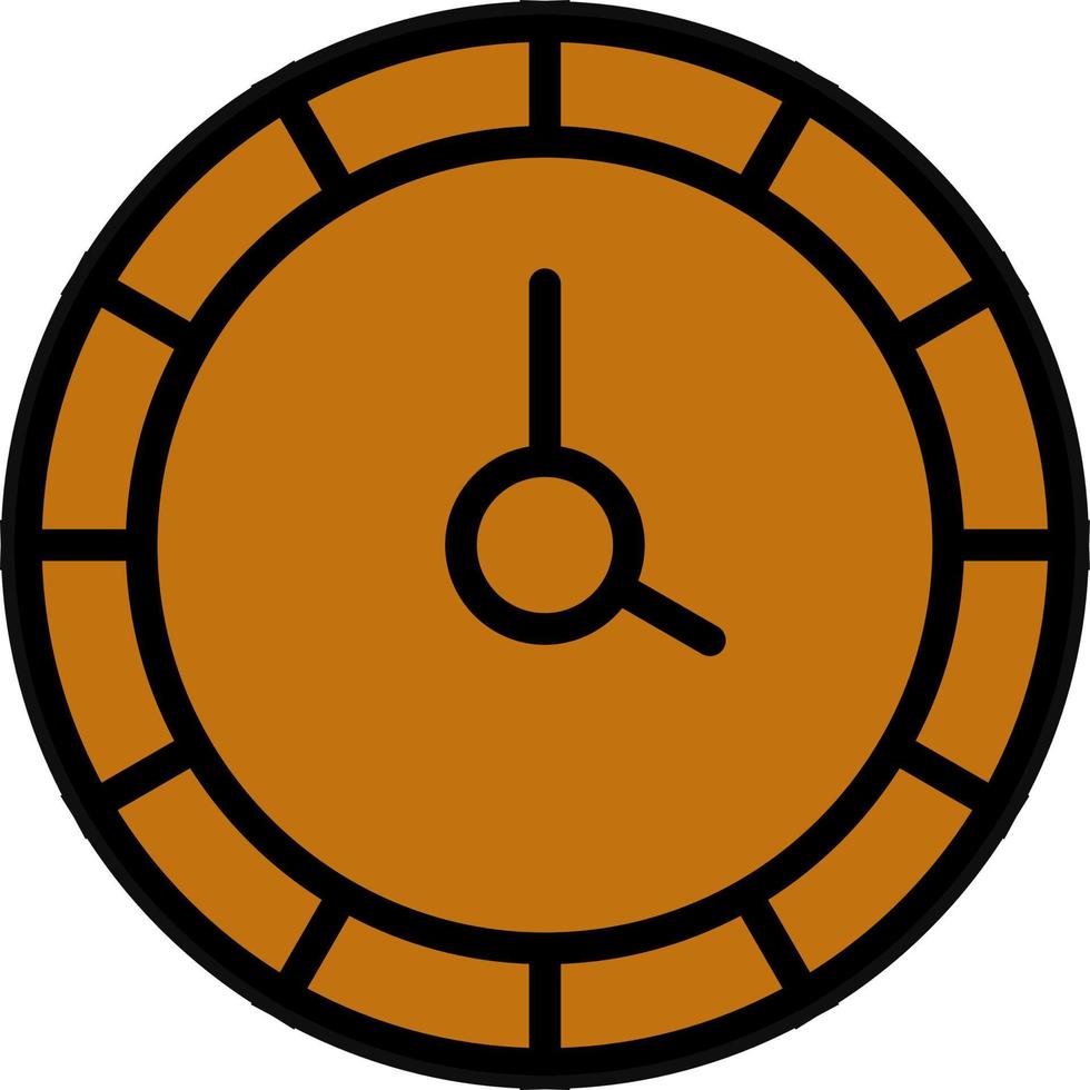 diseño de icono de vector de reloj