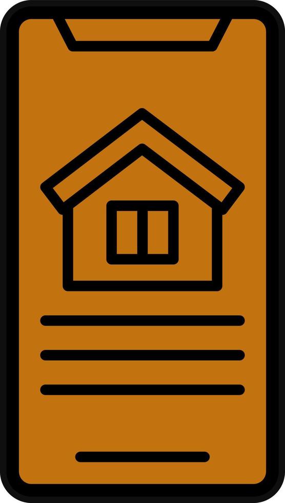 casa aplicación vector icono diseño