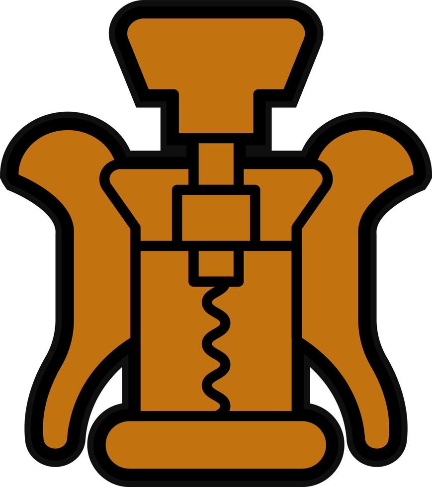 Corkscrew Vector Icon Design