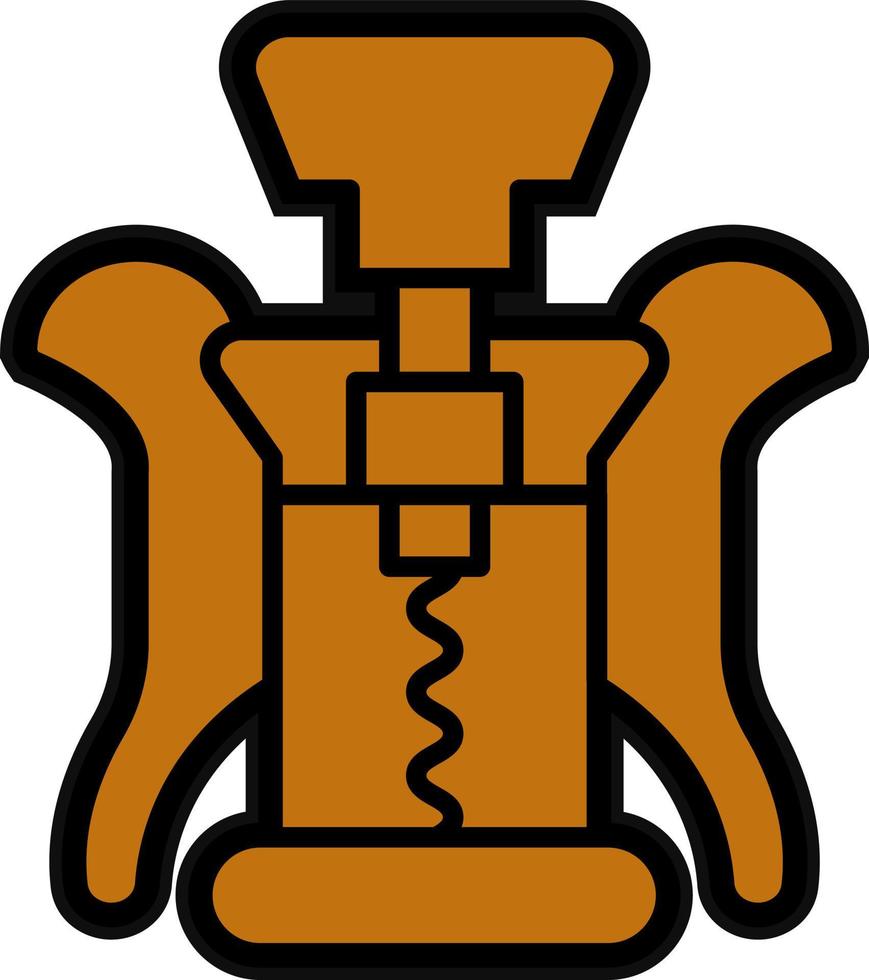 Corkscrew Vector Icon Design