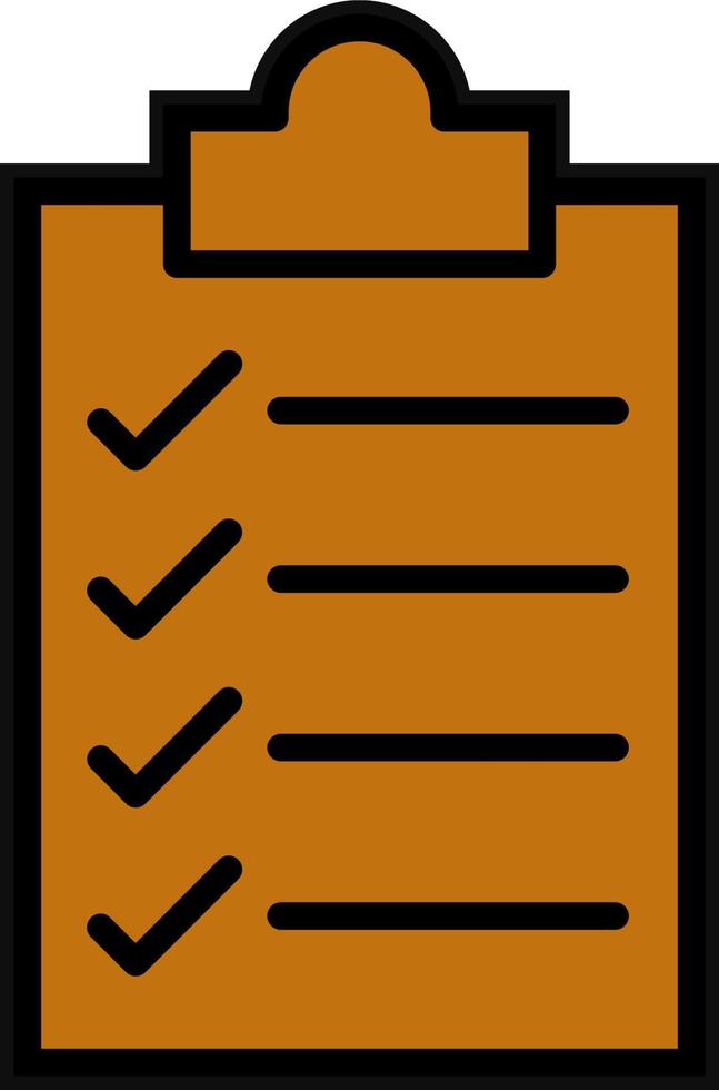 checklist Vector Icon Design