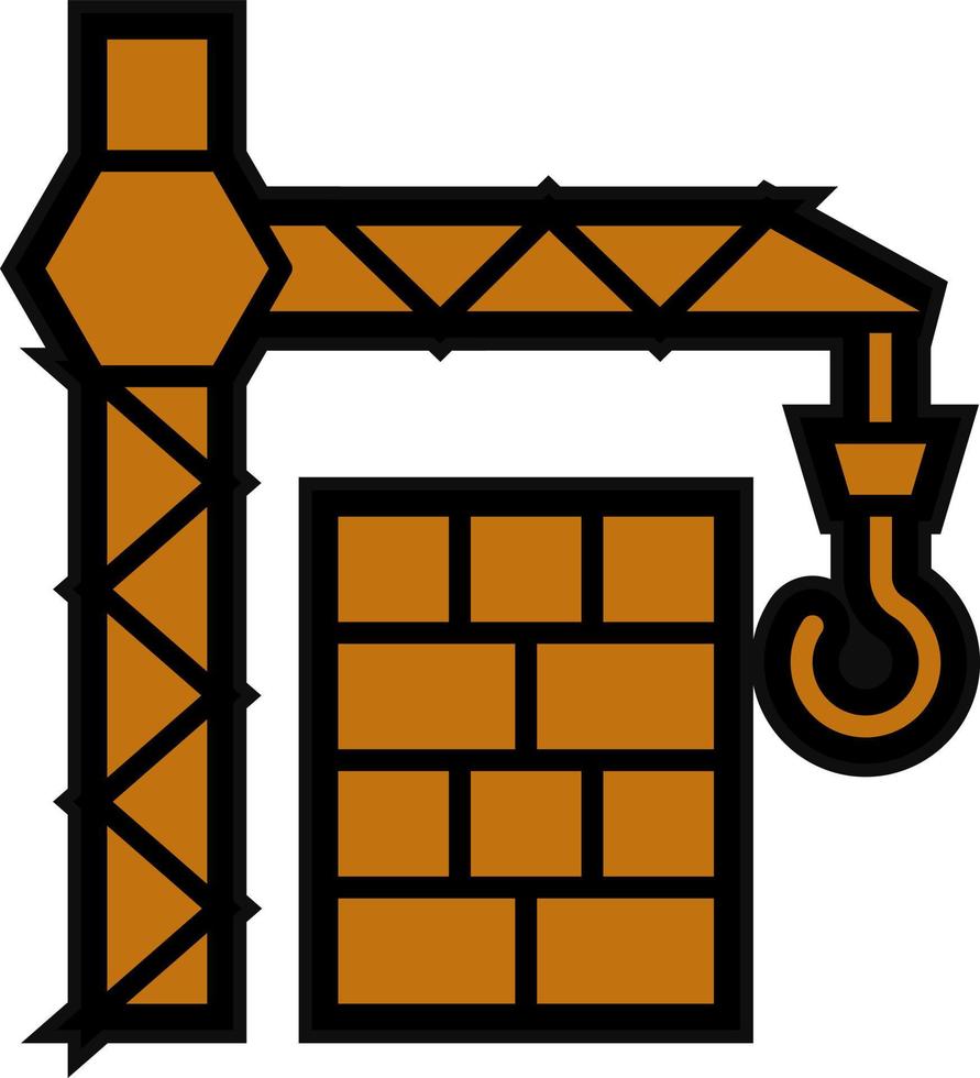 diseño de icono de vector de construcción